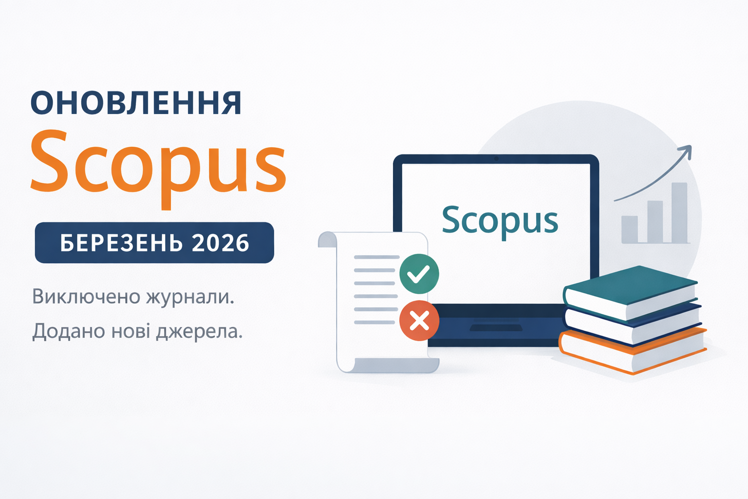 Оновлення Scopus за березень: що важливо знати науковцям
